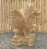 Product image 3 of the product “Singa made of cambodia wood about 30 x 36 x 55cm ”